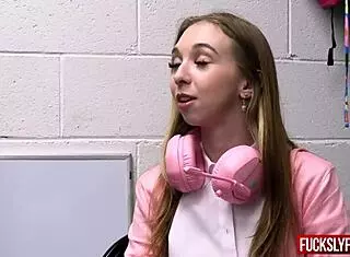 Breezy Bri Has Another Successful Day At Work