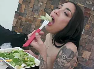 P-Sluts Vol 44: Brazilian Eva Perez Takes 4 Studs with DP