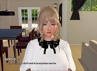 Hey, check out these ripples in the 3d game with curvy outfits