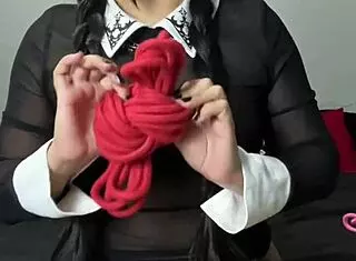 blonde stepmom with big tits loves sucking dark cock