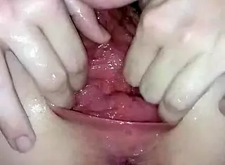 man, fisting my wife’s nasty loose pussy feels so wild