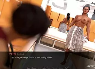 Big Dick Futa Bae Makes Trans Woman Cum in Gym Shorts