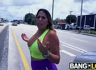 julianna vega shows off her big round ass