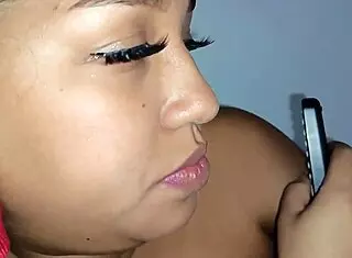 Tired from work, wife masturbates me!