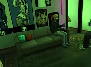 Feeling The Passion With Goth Girl At The Party From POV.