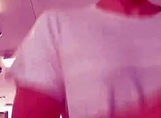 asian amateur takes simple selfie clip enjoying workout in public gym