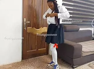 Teacher fucks student while mum sleeps.