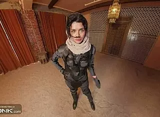 i ride atreides huge cock in dune cosplay parody