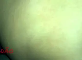 Intense cum shot deep into the tight little ass