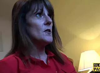 I'm the religious mature sub getting ravaged in doggystyle, spanked in my heels and stockings.