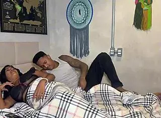 My friend's husband took me in the kitchen while she slept!