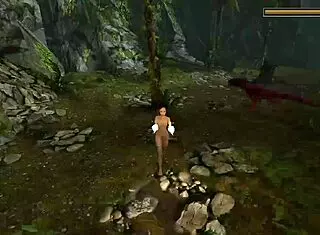 tomb raider bloopers with public nude mishaps