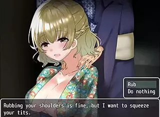 Dating Cute Girl Who Likes Flowers In Busty JK Game Kaede Route