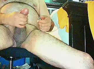 I masturbate with monster cock, turning myself on