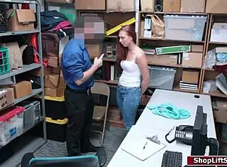 Lp Officer Fucks Sexy Czech Shoplifter In The Shop