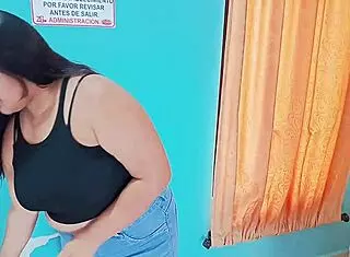 Abandoned Bride Gets Hard Sex Rescue from Stranger at Work