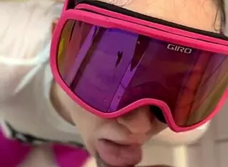 Rough Dickflash In Bathroom Leads To Cumshot On Face Part 2