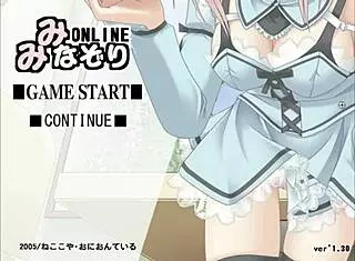 i'm playing miminazori online, it's fun