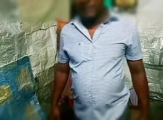 Indian village student fucks his aunty with blowjob and cum in mouth.