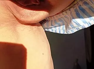 Watch this mature wife spreading for her lover!