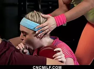 cncmilf offers ultimate package with riding blowjob slave treatment