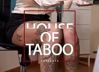 Kinky BDSM Fantasies at the Office Come True for Ass Fetish Babe Megan Inky