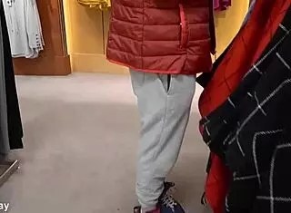 Sucking Dick for Christmas Presents - Big Tits Outdoor Fun?