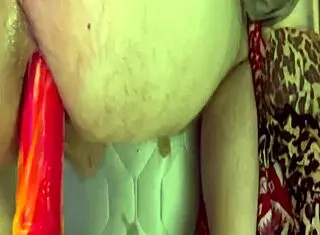 she pegs his huge cock with a strapon 😈.