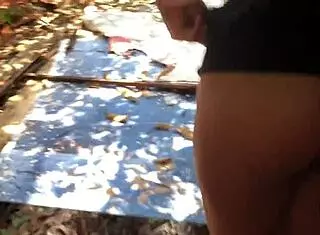 Ass Pain Eater Strikes Again, Fucks Married Woman's Ass in Woods!