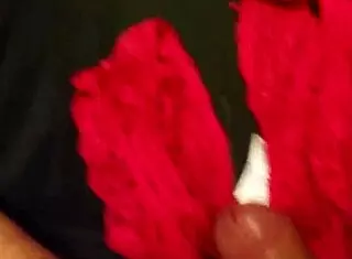 jerking with wife's panties 😏