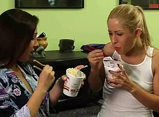 lesbian fantasy with dripping pussies 😍