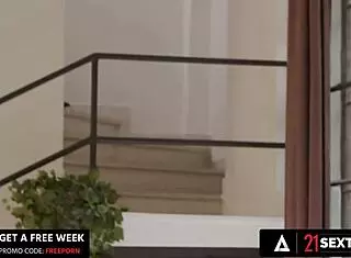 diane chrystall warms ass with butt plug for hard cock