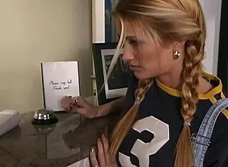 belladonna in black stockings enjoys deepthroat and anal sex