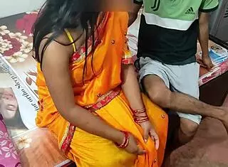 indian step mom and son kitchen role play fuck