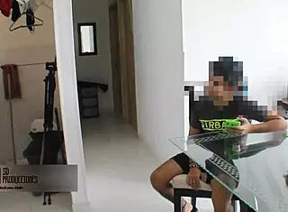 Alone with Stepsister Doing Something