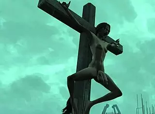Masochistic Shemale's BDSM Adventures in Fallout 4
