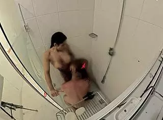 Fudendo A Namorada Gostosa No Banheiro