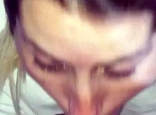 Fat Ass Slut Deepthroats and Rides Hard Always