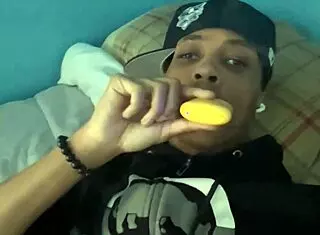 Big booty girl in bonnet takes monster cock backshots part three