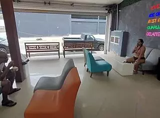 Giant Chocolate Cock Surprises Me at Ice Cream Shop