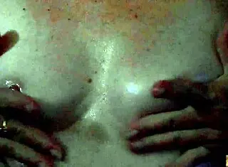 Mature milf with perky tits and nipples.