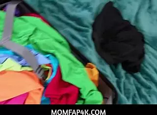 Momfap4k - Stepmoms Huge Tits Always Make Me Horny And I Have A Hard Time To Hide It And She Noticed