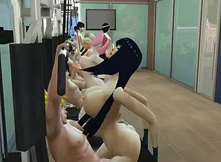 Hey, wanna see Naruto hentai with Hinata and Sakura in erotic workout gear?