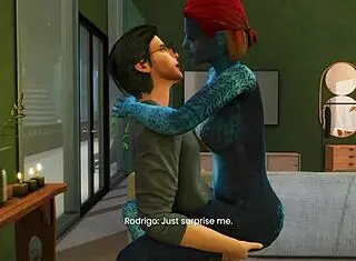 Mystique 2 3d hentai preview teases naughty sex