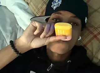 Big booty girl in bonnet takes monster cock backshots part three