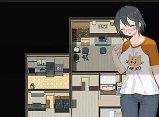 magical girl with big tits masturbates in anime style 😍