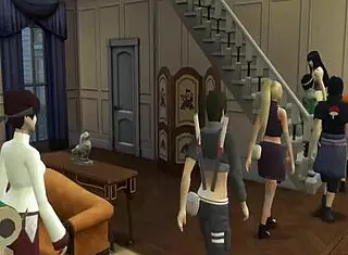 Hey, wanna see Naruto hentai with Hinata and Sakura in erotic workout gear?