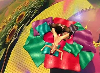 Bubble of Pleasure: Voyeur Couple's Fantasy Exploration