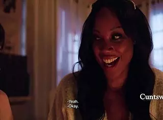 Two Girls Use Hitachi to Help Ghost Cross Over.