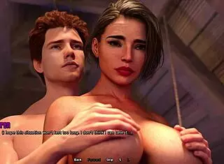 Will the horny stepmom get dirty with stepson in hentai?